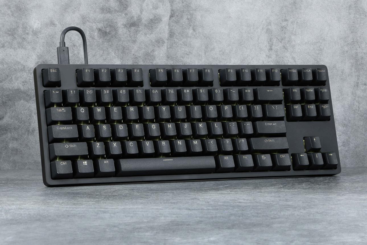 DROP ENTR Wired Mechanical Keyboard R3 87 keys Black Gateron Brown Pro 3 switch