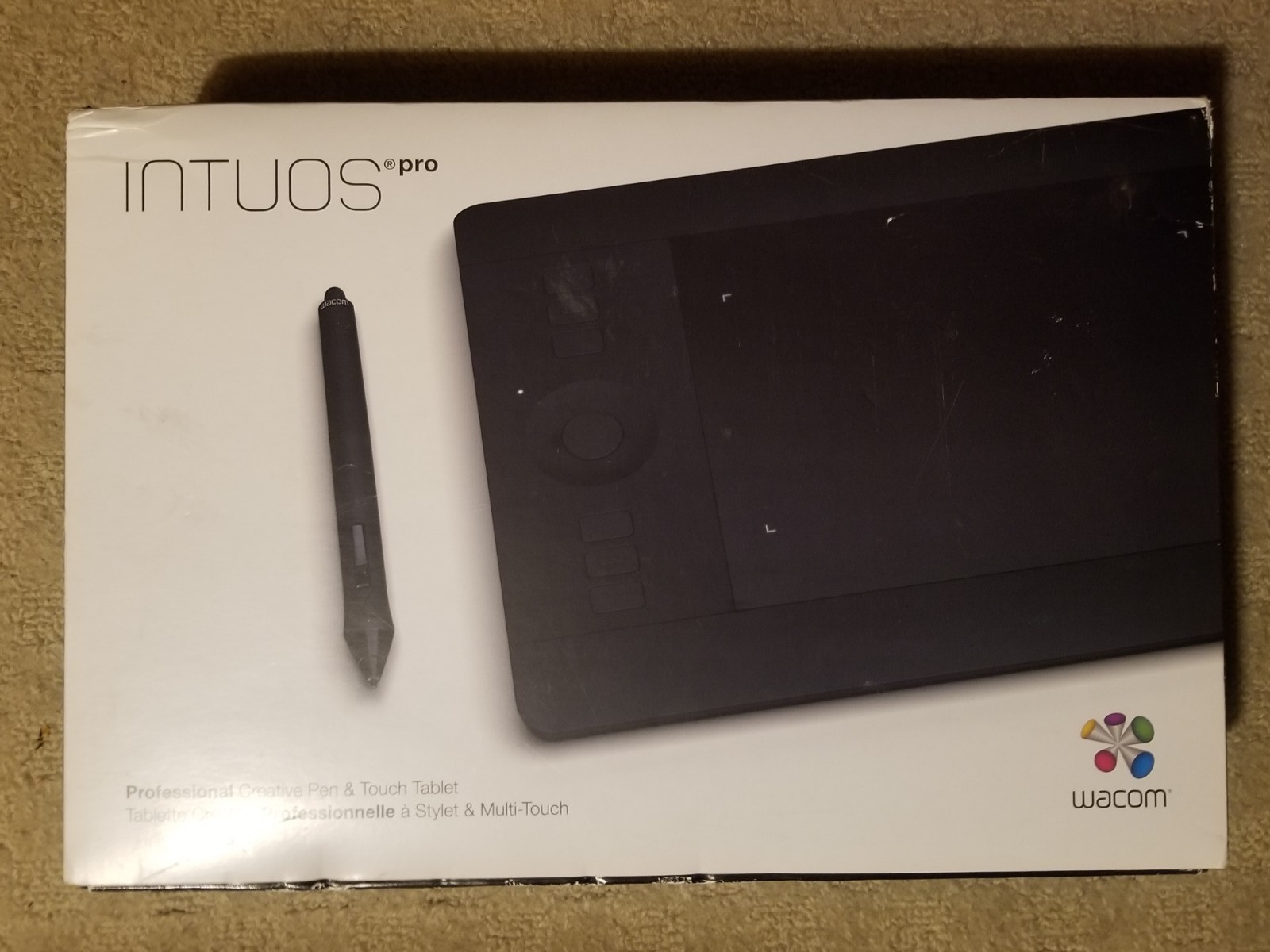 New Wacom PTH451 Intuos Pro Professional Pen & Touch Tablet