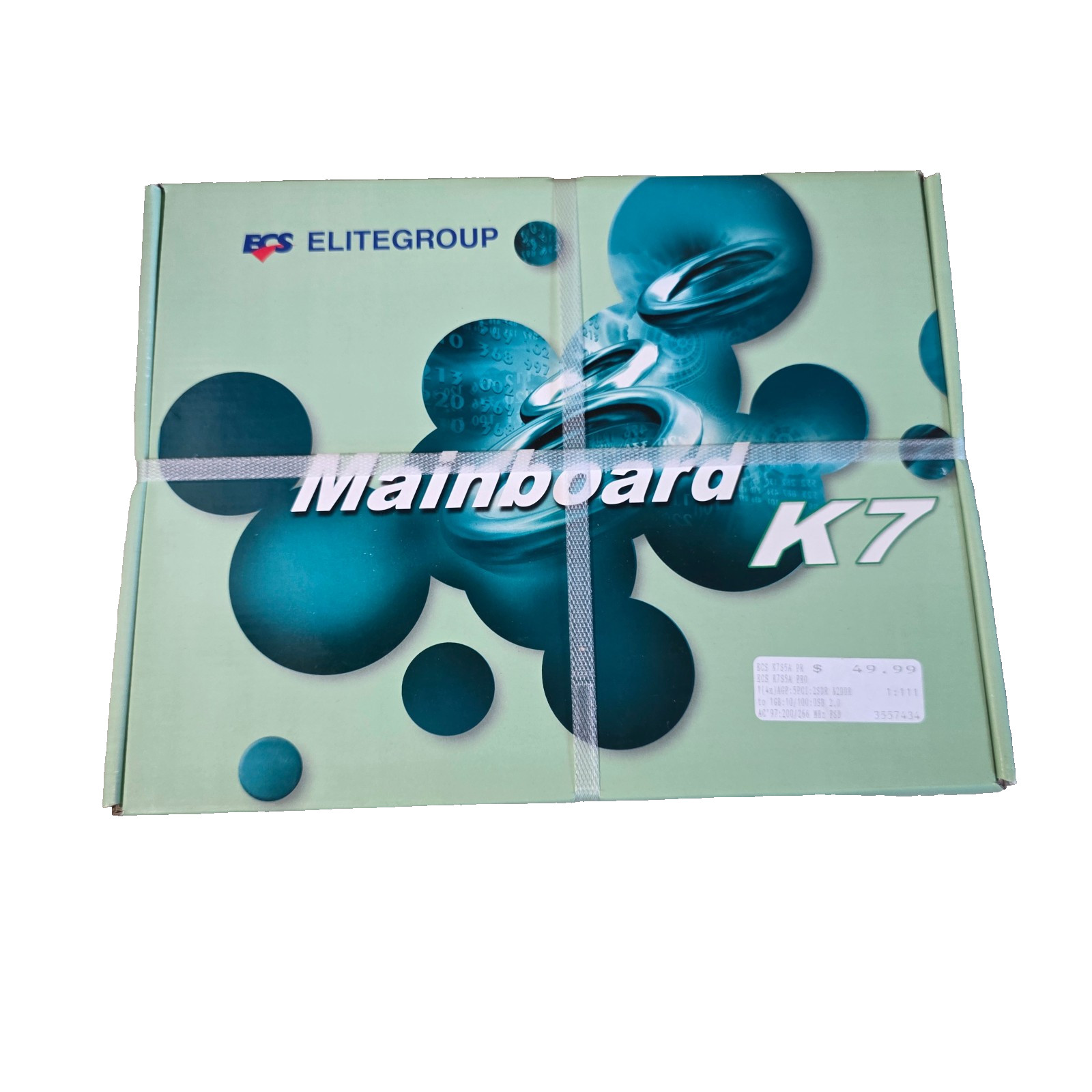 NEW ECS Elitegroup K7S5A Pro Socket A ATX Motherboard Retail Box Sealed NOS AMD
