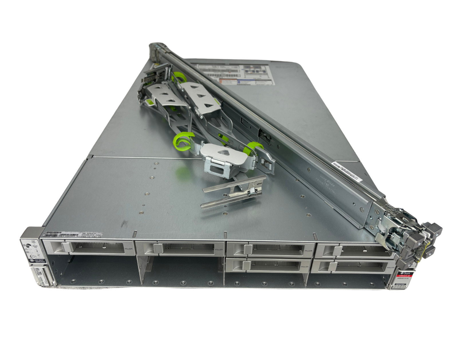 Sun X7-2L Oracle 12Bay 3.5" Server 2x 1200Watt Power Supply 1x Railkit 1x CMA