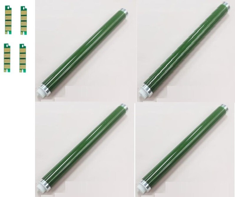 4 x OPC DRUM FOR XEROX VERSALINK C405 WC6605 + 4 DRUM CHIPS C-Y-M-K