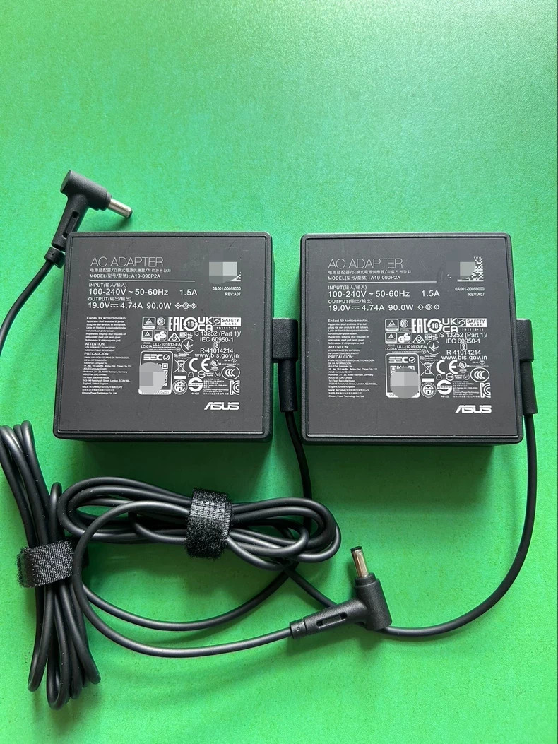 1PC  Genuine ASUS Laptop Charger AC Power Adapter A19-090P2A 19V 4.74A 90W