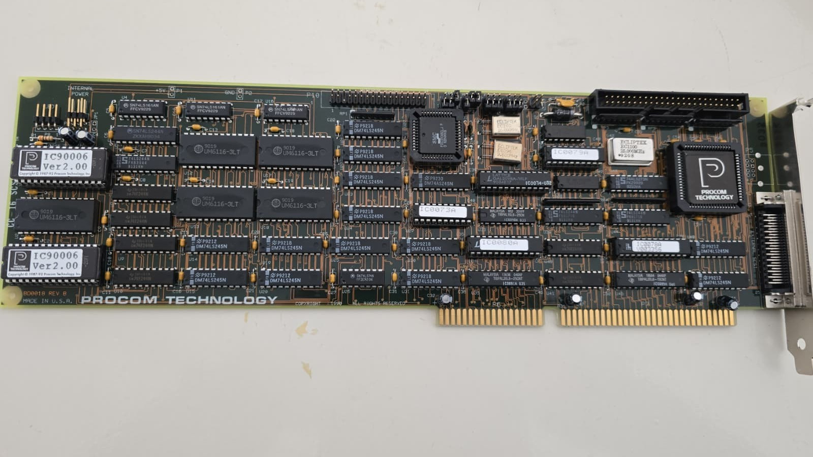 Procom Technology 16 bit SCSI controller