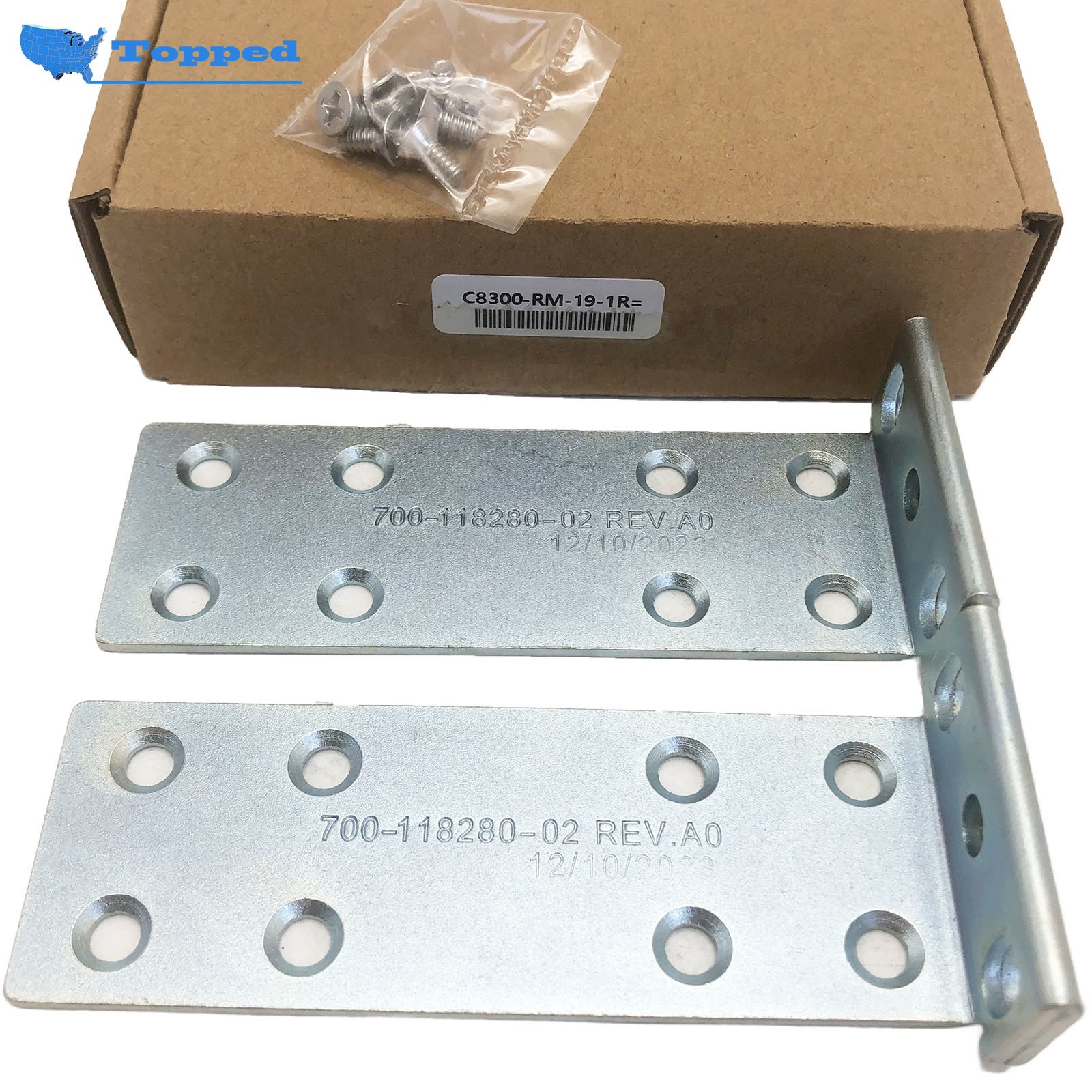 New C8300-RM-19-1R= RACK MOUNTING KIT for CISCO C8300 SERIES Rack Mount Bracke 