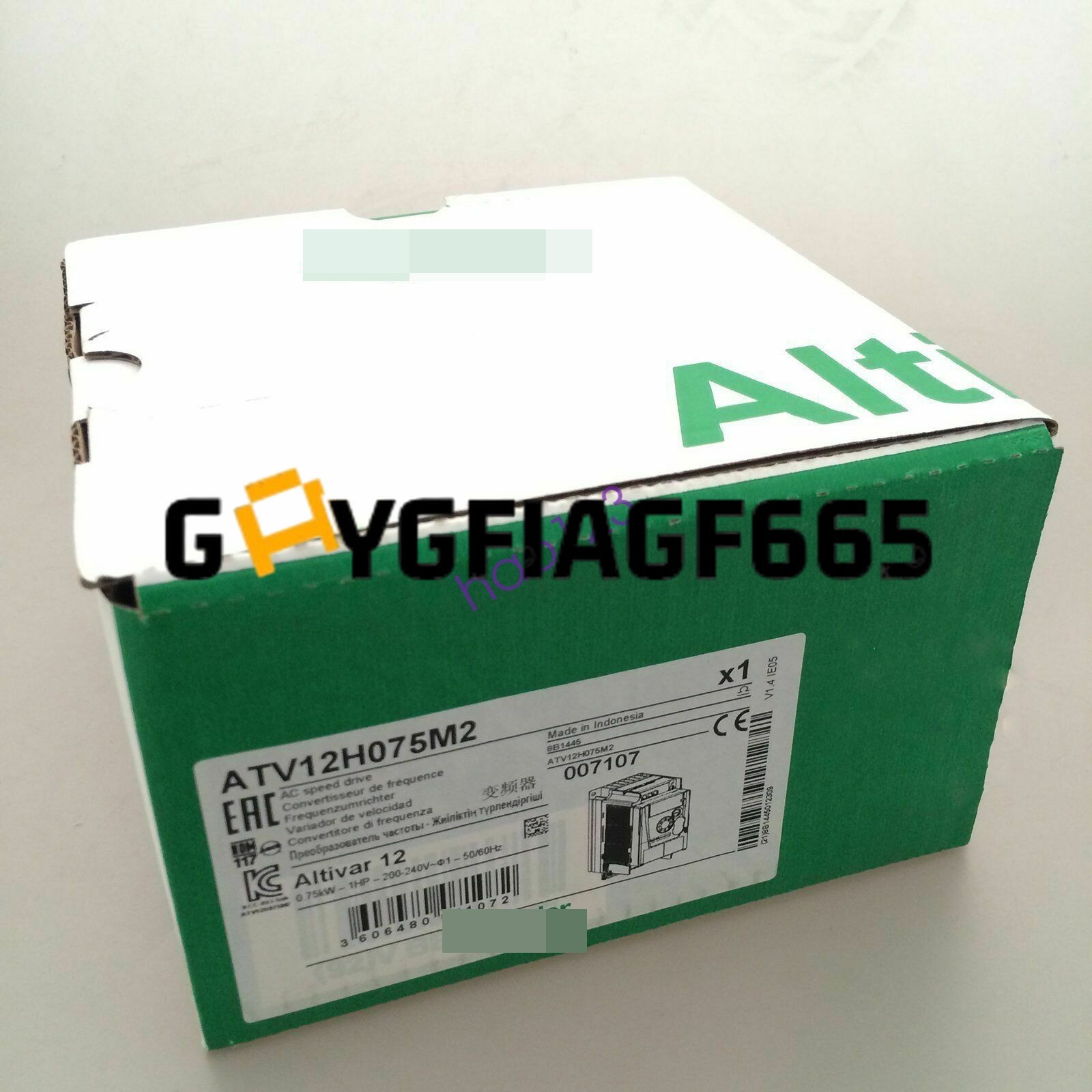 1PC New & Genuine ATV12H075M2 AC Driver Expedited Shipping DHL/FedEx
