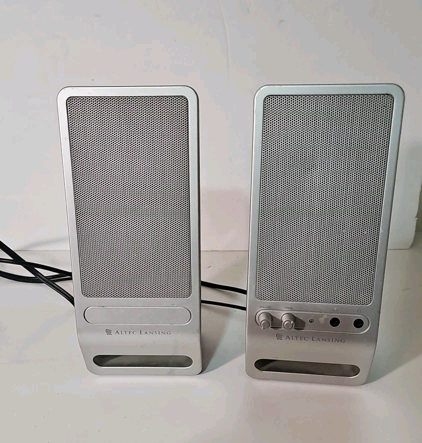 Altec Lansing VS2320 Powered Audio System Speakers - Tested Great Sound