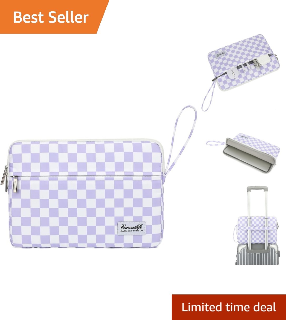 Versatile 13.3-Inch Shockproof Laptop Sleeve - Perfect for On-The-Go Protection