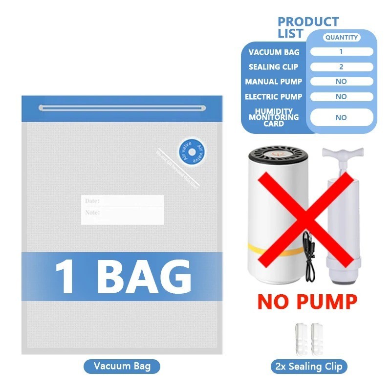 3D Printer Filament Vacuum Storage Bag Kit with USB Electric Air Pump