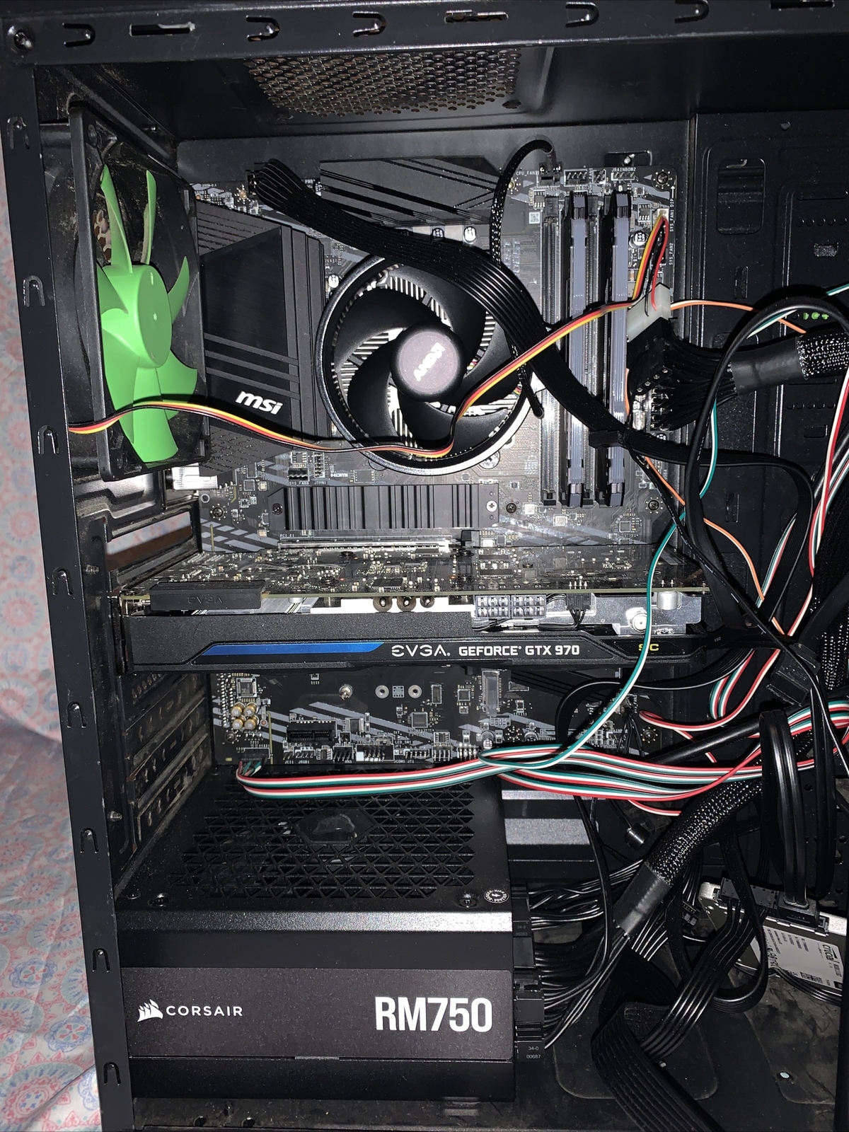 Custom Built Gaming PC-(Used) with new CPU. Check Description