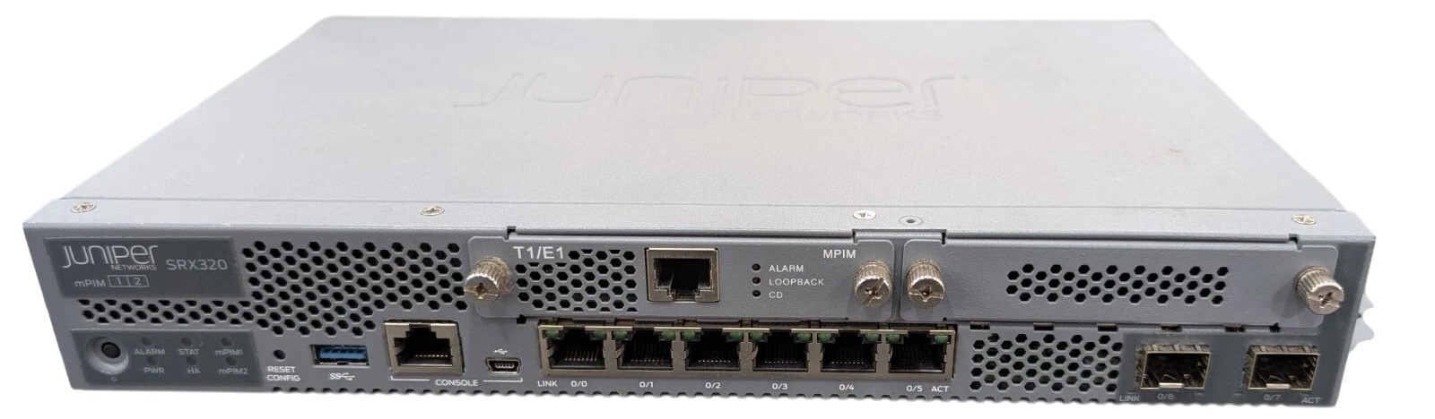 U83689 Juniper SRX320 8Port Security Services Gateway Appliance G2U