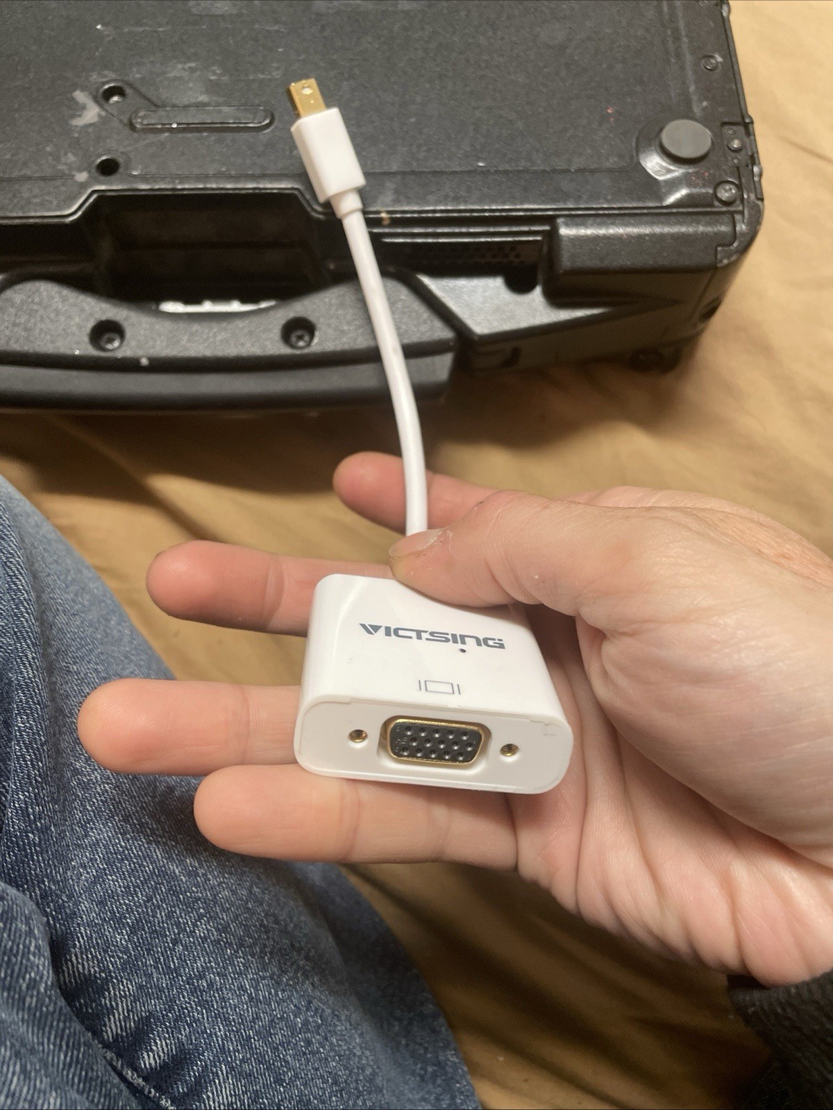 Victsing Thunderbolt Mini Display Port DP To VGA Cable Adapter