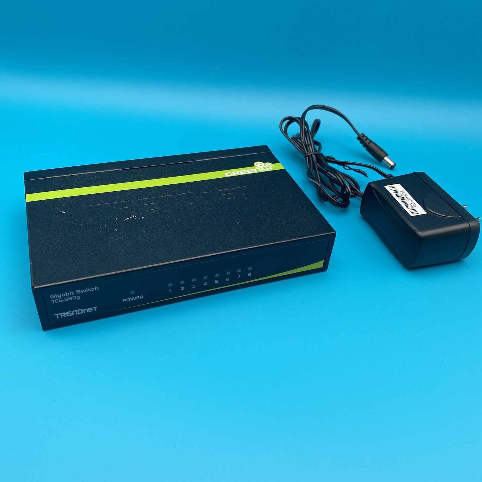 TRENDnet - TEG-S80G 8 Port Gigabit GreenNet Metal Housing Unmanaged LAN Switch