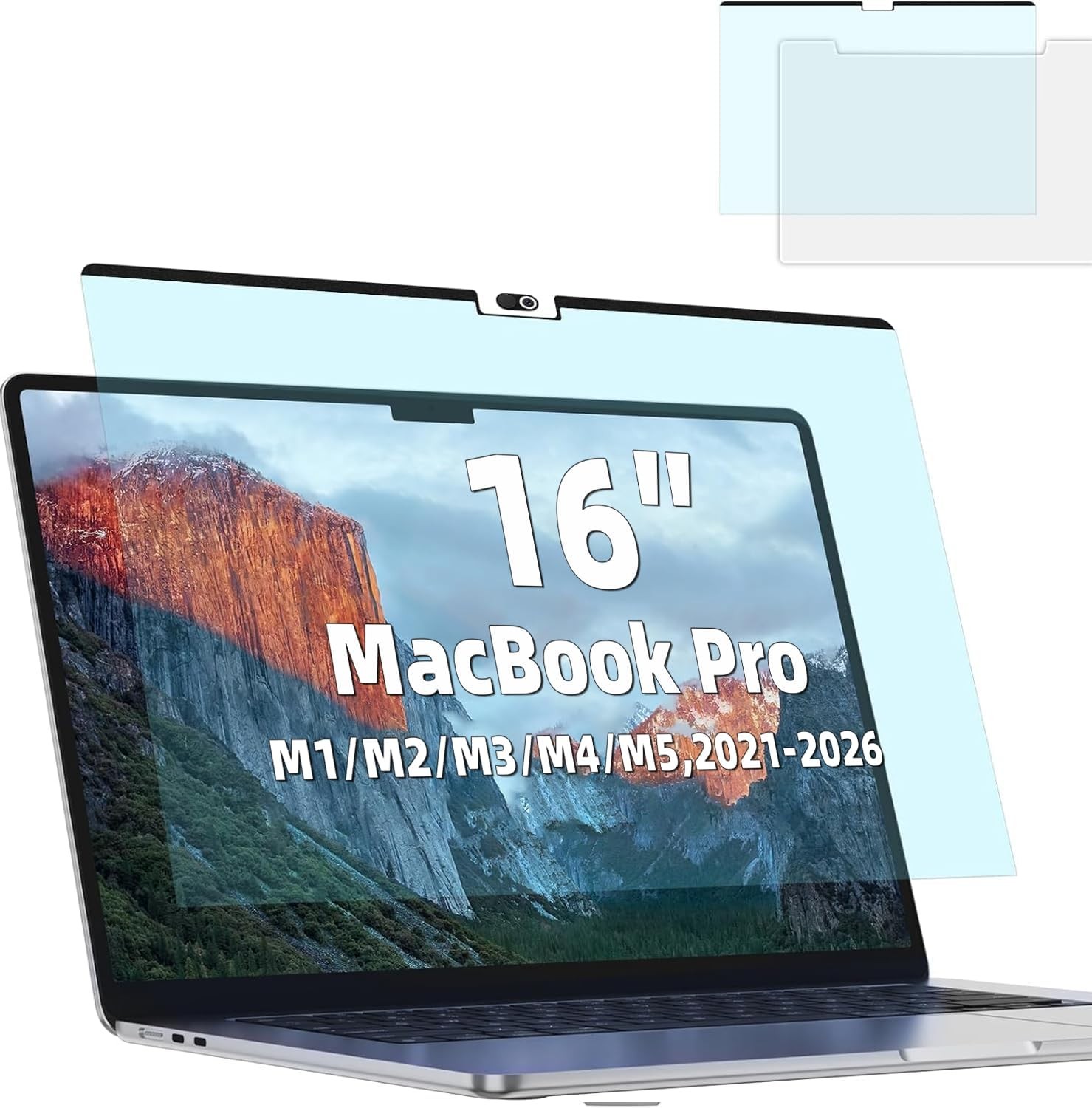 Magnetic Screen Protector for 16" MacBook Pro (2021-2026) - Blue Light Filter