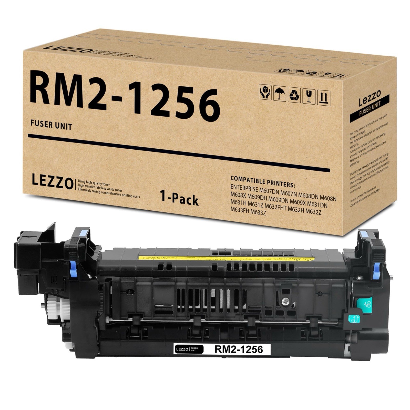 RM2-1256 Fuser Unit 110V for HP M607 M608 M609 M610 M611 M612 L0H24A Open Box