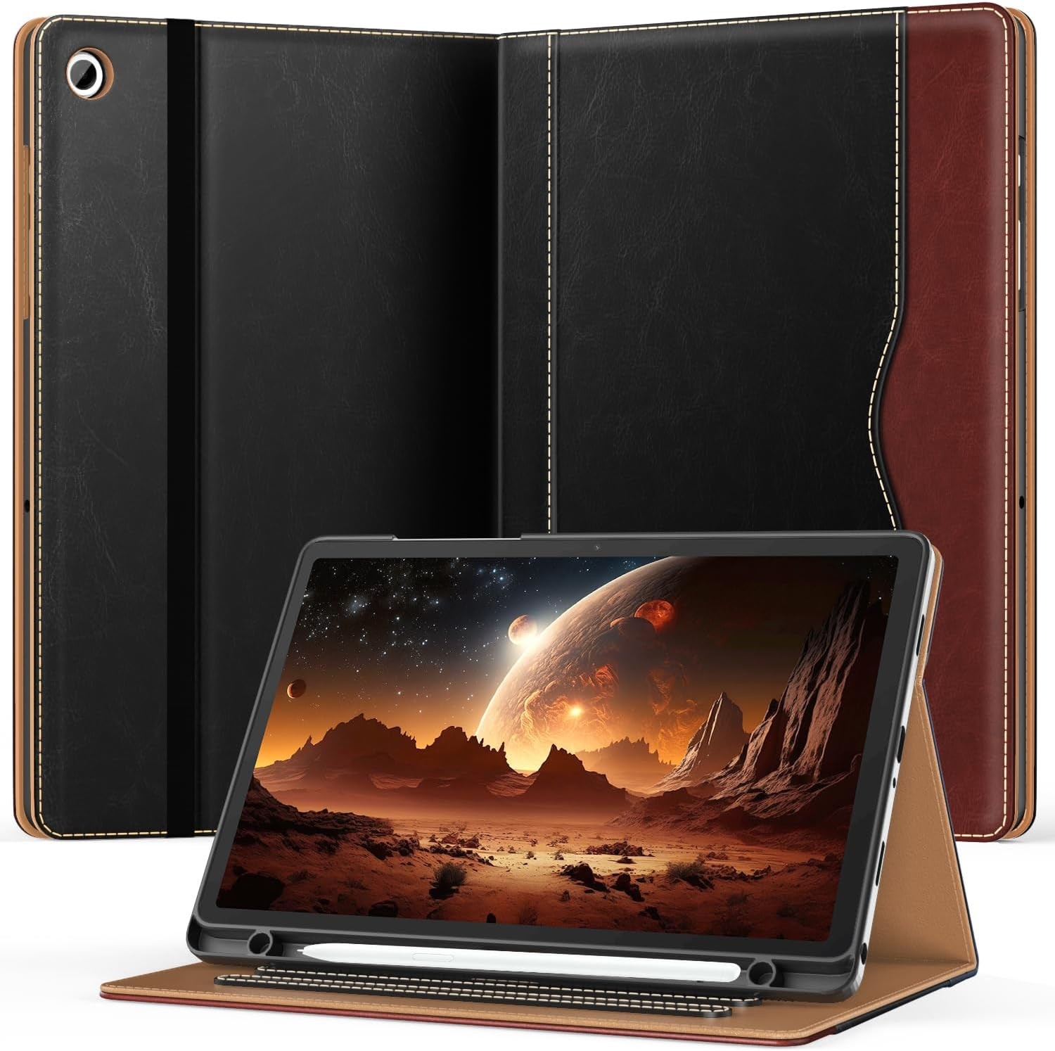Leather Case for Samsung Galaxy Tab A11+ A9+ Plus 11 Inch Tablet 2026 2024