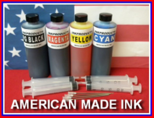 4-70 ml Bottles Of Compatible Ultra Pro True Color Dye-Based Ink For Epson