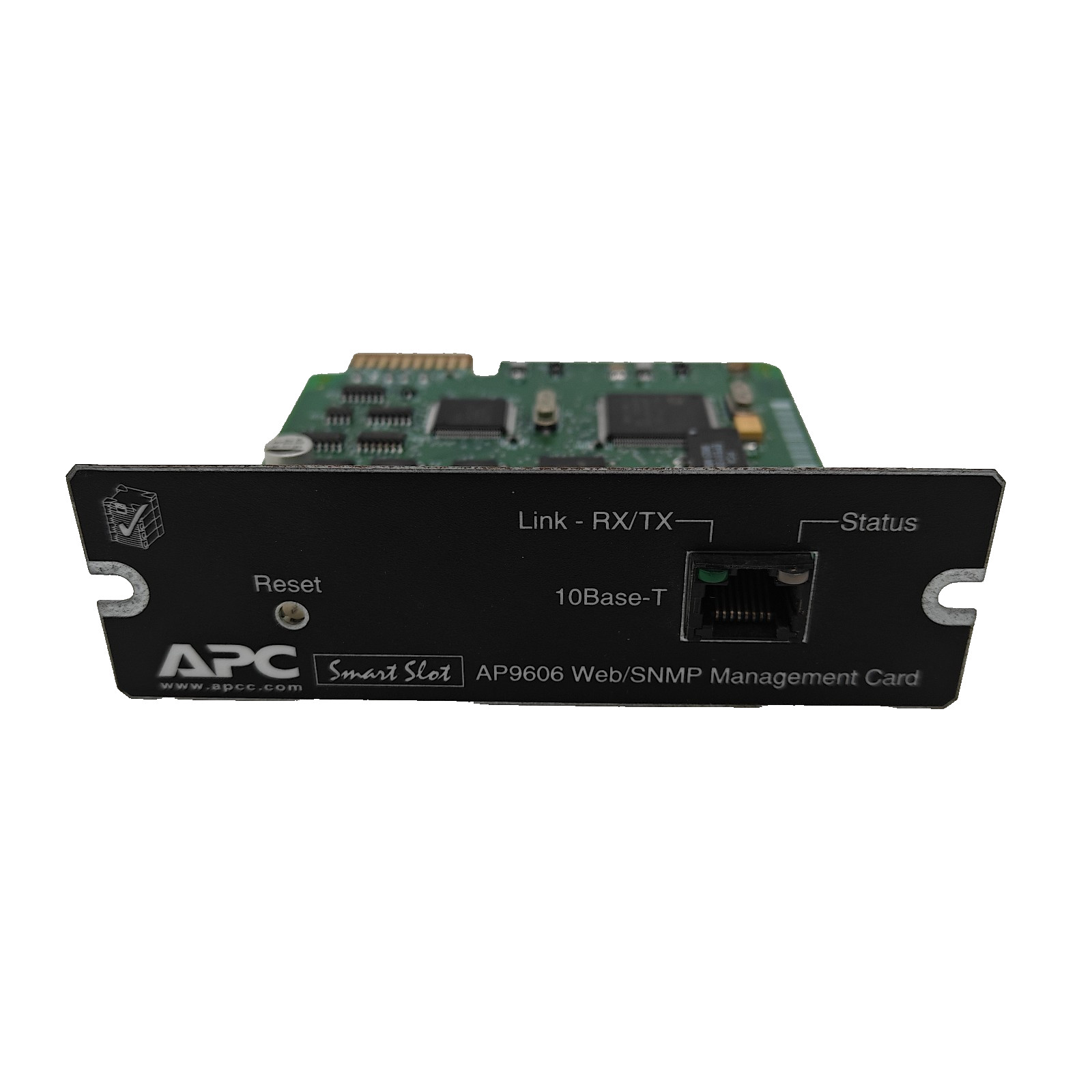 APC SmartSlot Web/SNMP Management Card (AP9606) Remote Management Adapter