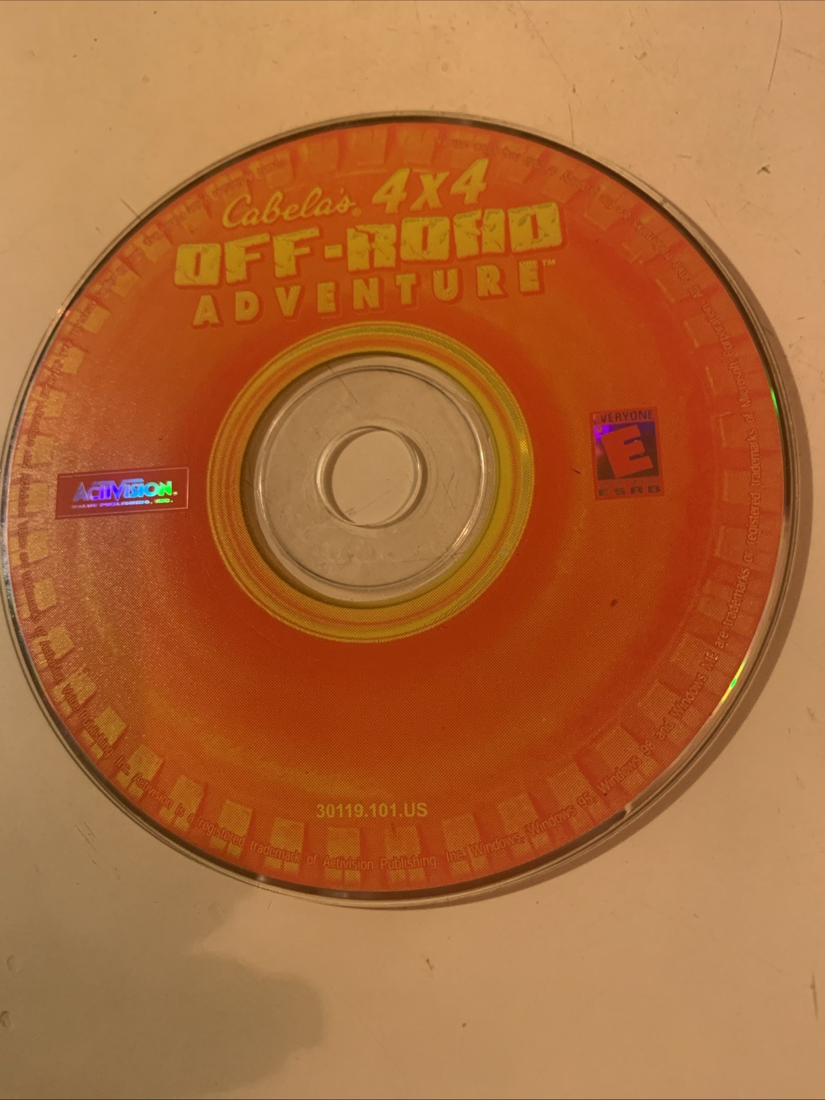 Cabelas 4x4 Off Road Adventure Disc Only