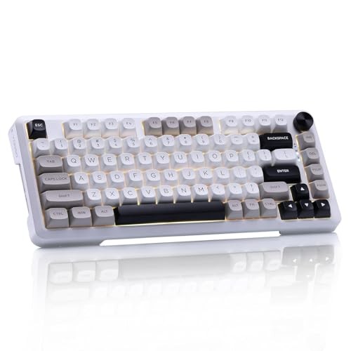 e-Element Gaming Keyboard 82 Keys Mechanical Keyboard with Silver Wood Switches