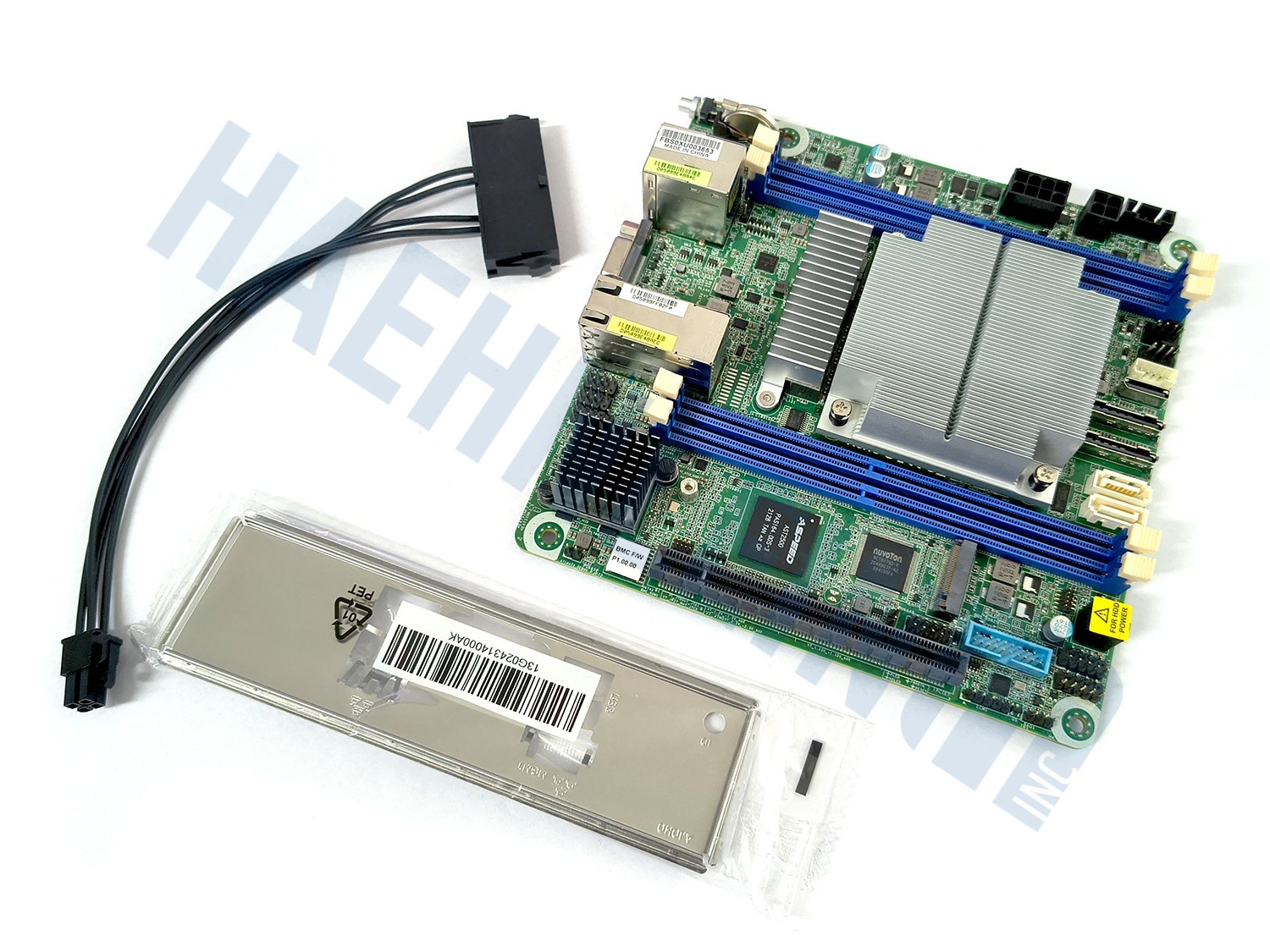 Asrock Rack EPYC3451D4I2-2T PCIe x16 10Gbit X710-AT2 NVME IPMI mITX DDR4 Server