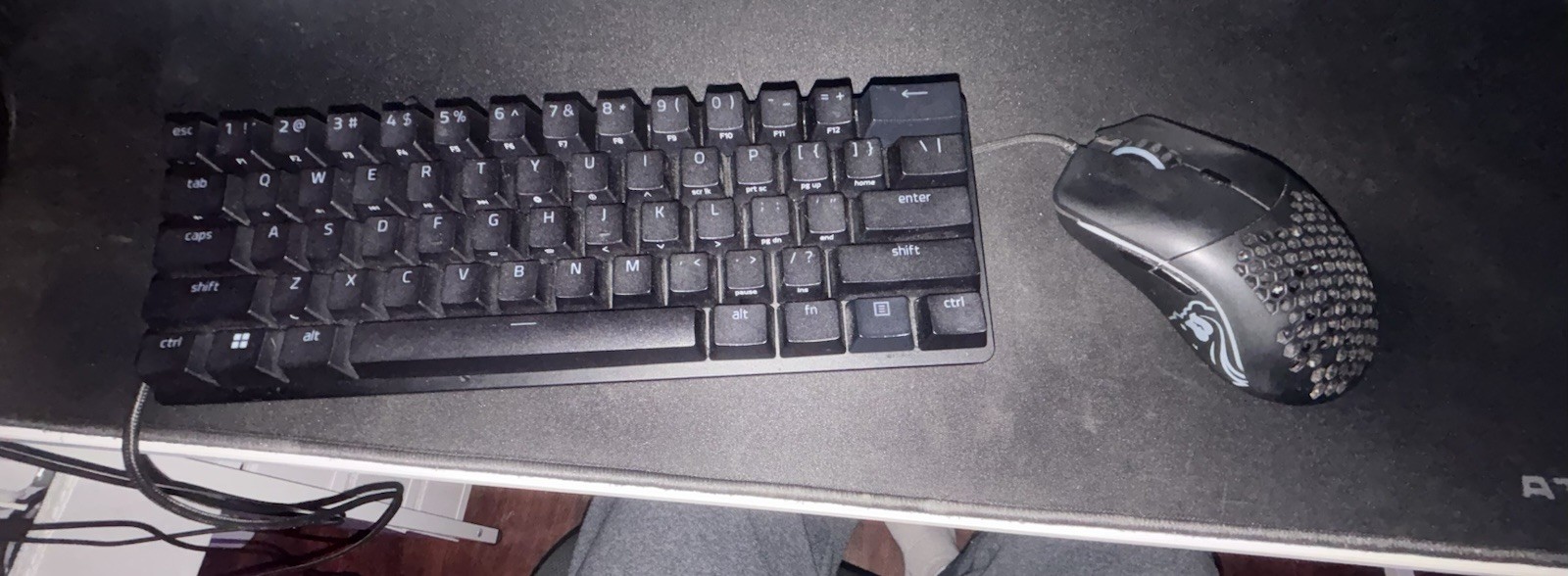 Razer Huntsman Mini Wired Keyboard Black And Glorious Model O Black
