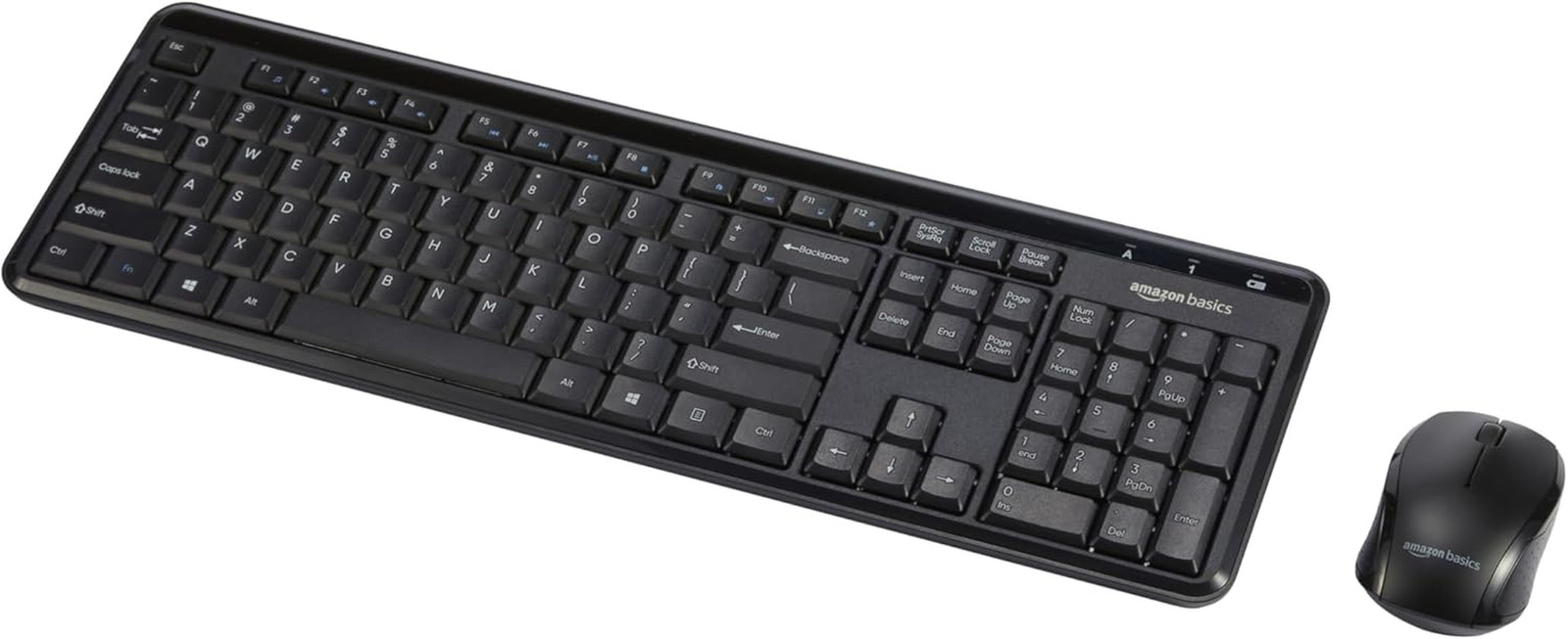2.4Ghz Wireless Keyboard and Mouse Combo Set, Quiet and Compact