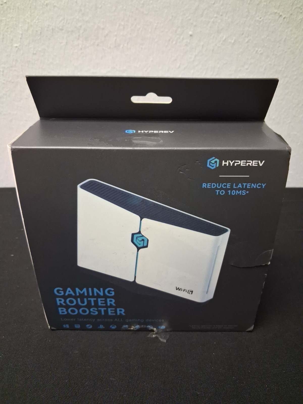 HYPEREV Reduce Lag Gaming Router WiFi 6 Dual Band High Speed Low Latency