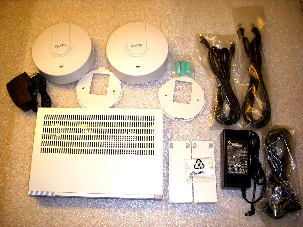 bundle of  ZyXEL NXC2500 Wireless Wi-Fi LAN Controller & 2x ZyXEL Wi-Fi Access