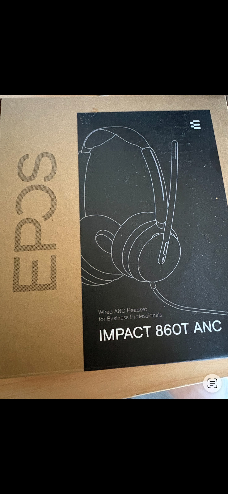 EPOS IMPACT 860T ANC DualSided Wired Headset, USB-C/USB-A Microsoft Teams DmgBox