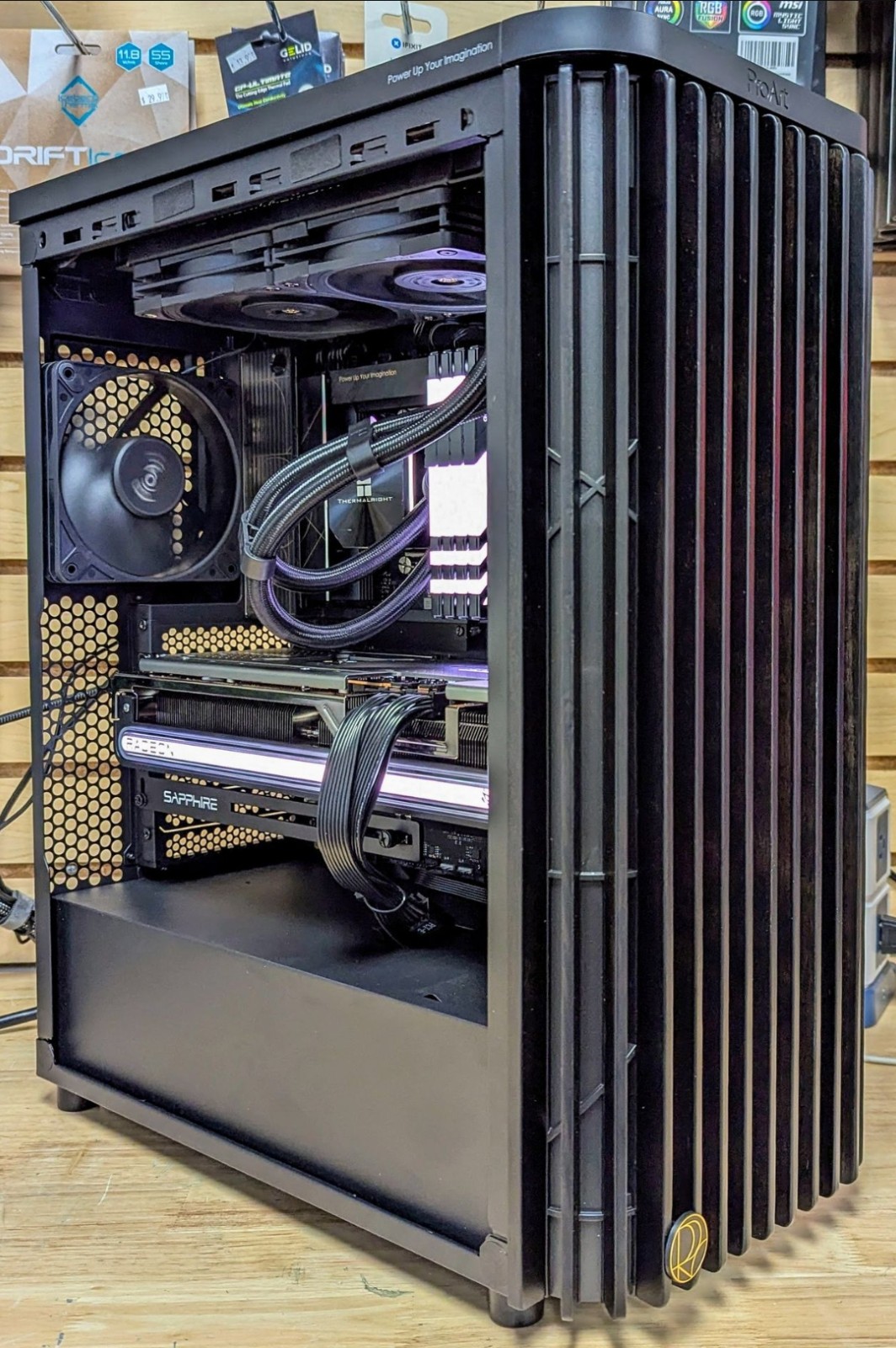 Custom Gaming PC - Intel i7-14700K, 64GB RAM, Radeon RX 7800 XT, 2TB Gen4 x4 SSD