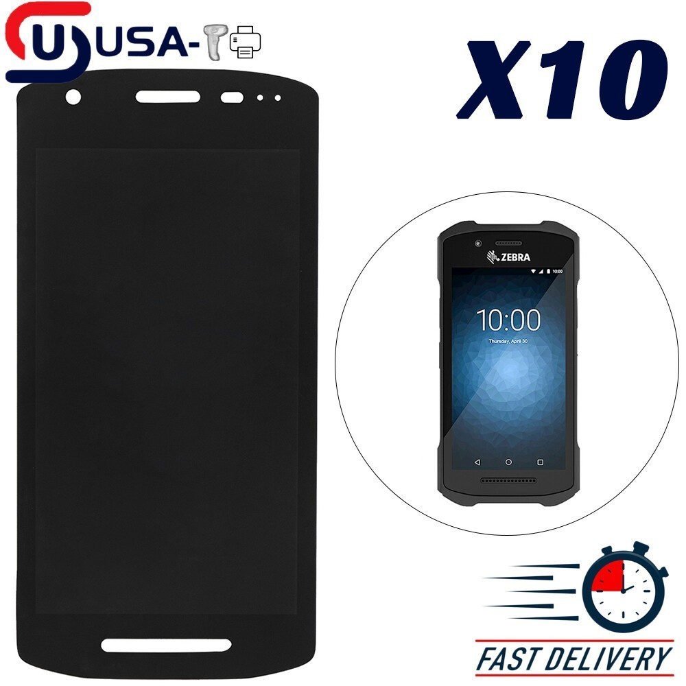 US 10PCS LCD Display Touch Digitizer Screen for Zebra TC21 TC210K TC26 TC26AK BK
