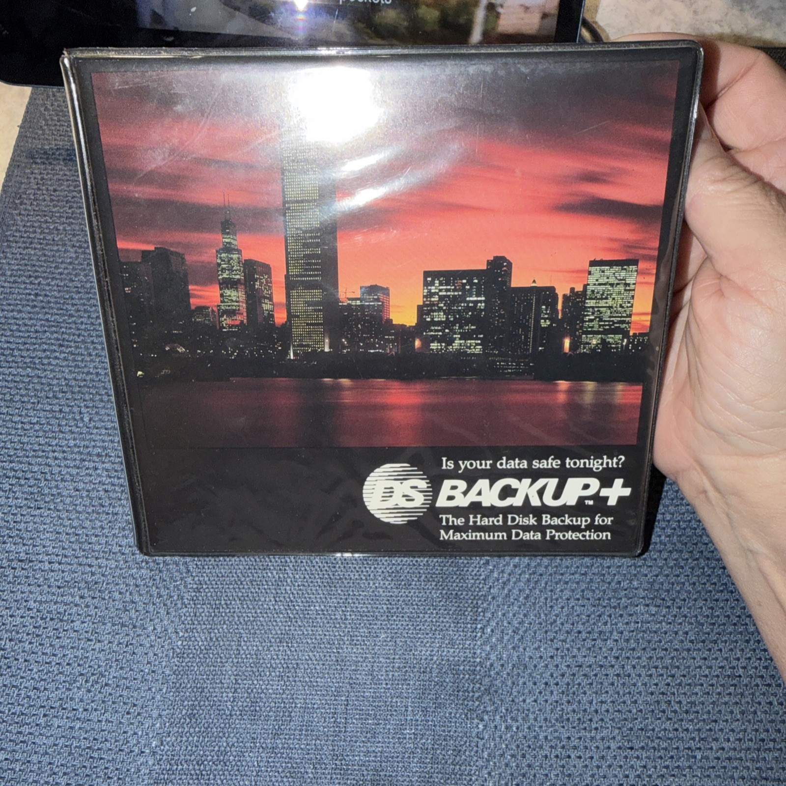 *RARE* VINTAGE VERSION 1.0 OF DS BACKUP+ (COMDEX SHOW) 1986-87 COLLECTORS FIND