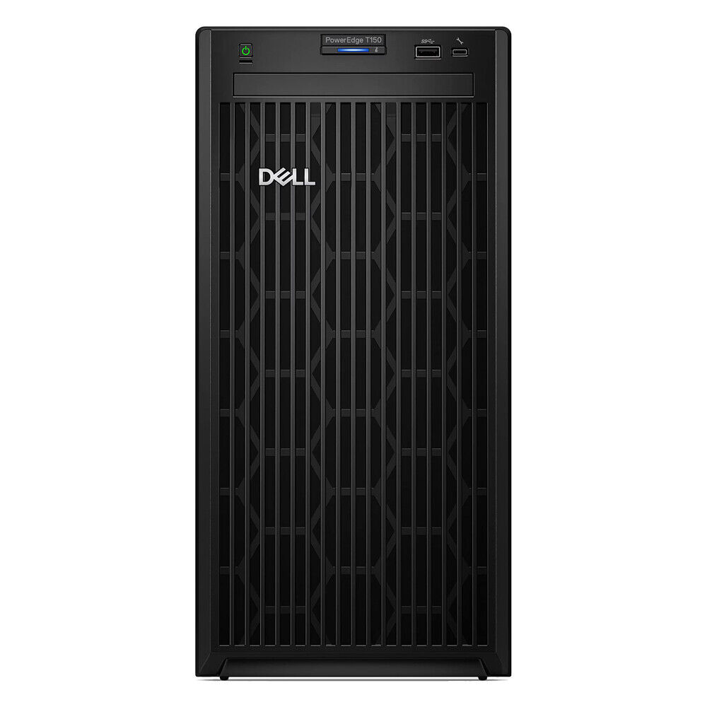 Dell EMC PowerEdge T150 Server 1x G6505 2C 16GB 4x 1TB 7.2K SATA