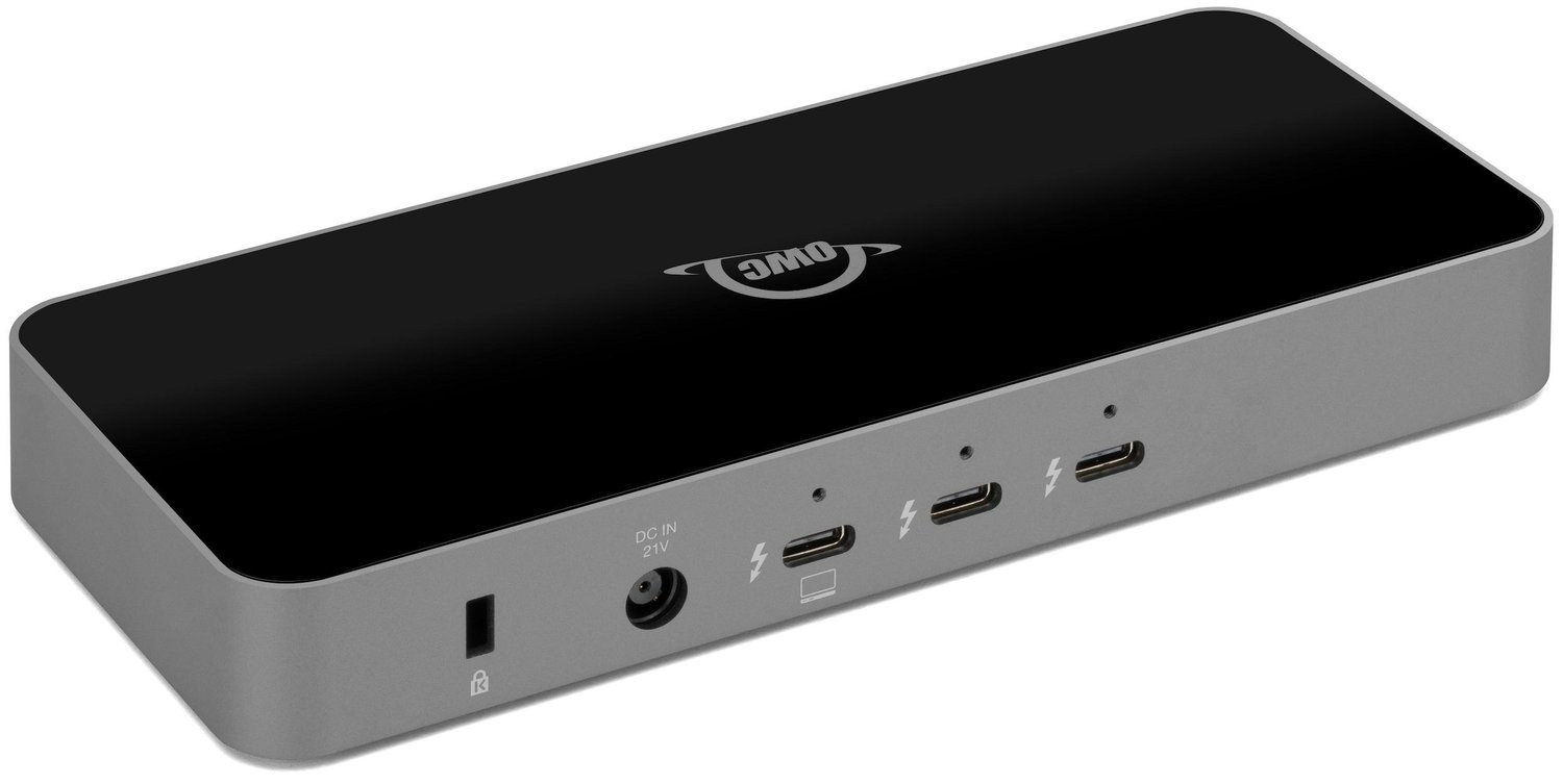OWC Thunderbolt 5 140W PD 5-Port: 4x TB5 USB-C 120Gb/s/ USB-A 10Gb/s Docking Hub