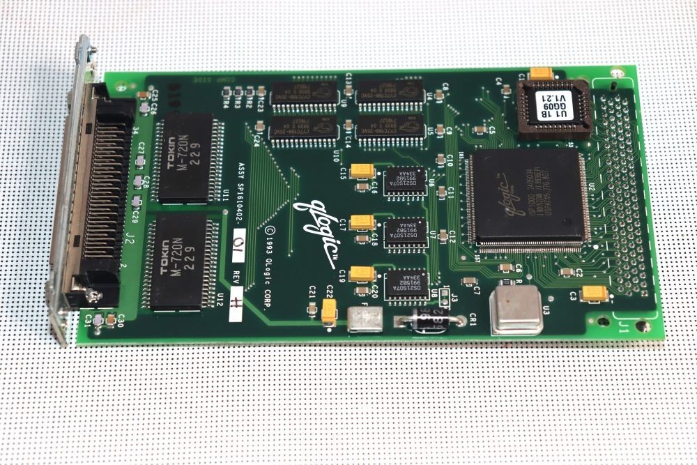 Vintage Qlogic KZM1000SE Wide SCSI Single-Ended Card For Sun Sparc