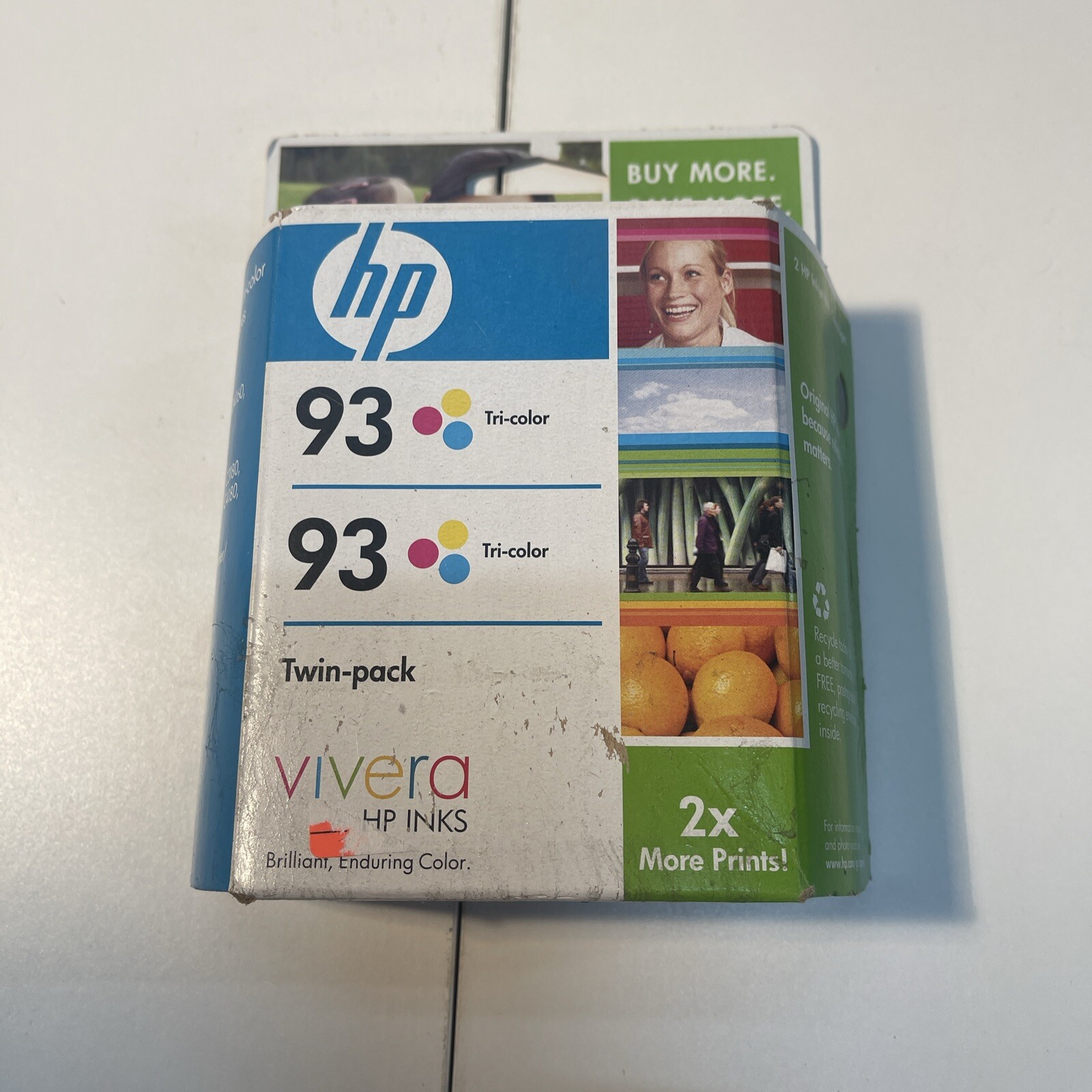 Two 93 Tri-color Printer Ink Cartridges C9513FN NEW. Exp 2009 Unopened Box.