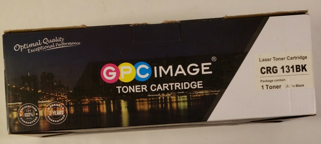 GPC Image Compatible Toner Cartridge BLACK for Canon CA-CRG 131BK