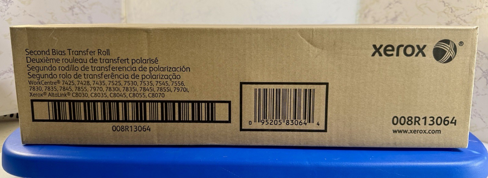 Genuine XEROX #008R13064 SECOND Bias Transfer Roll NEW FACTORY SEALED