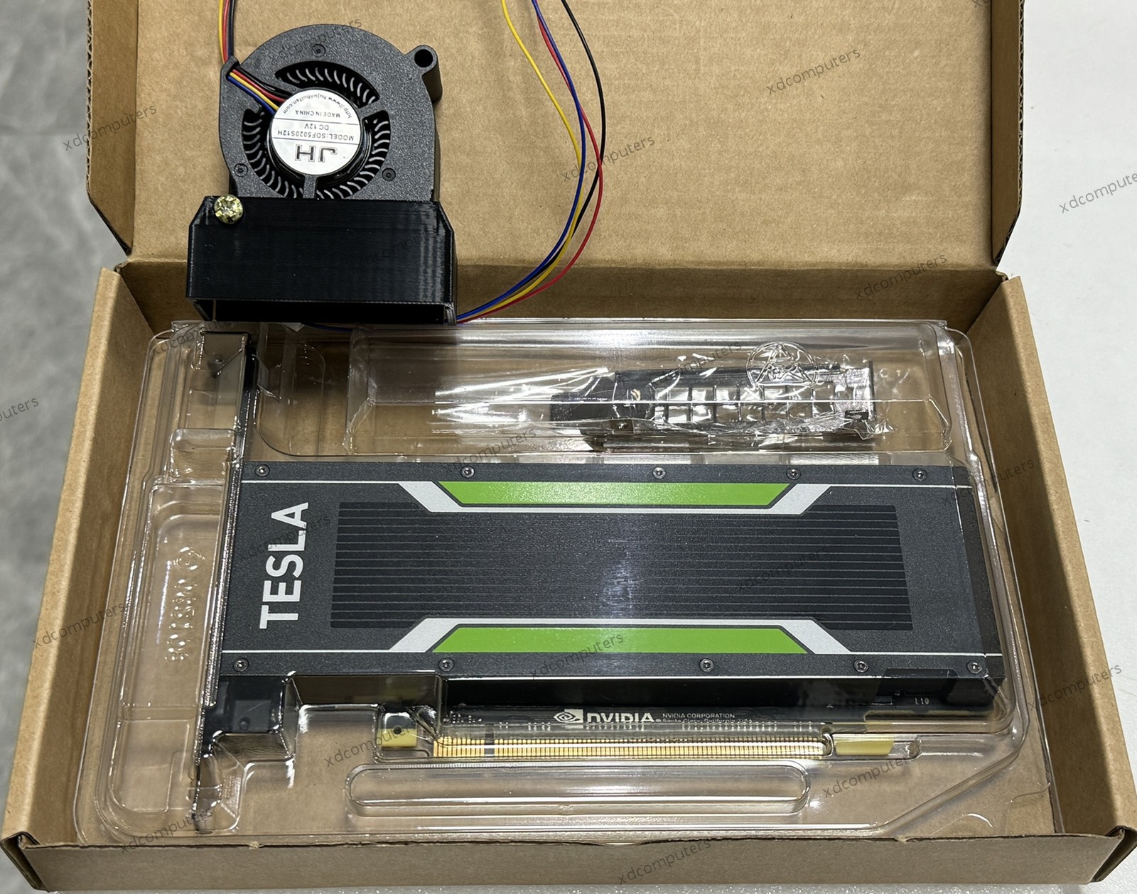 Brand New Nvidia Tesla P4 8GB GPU Graphics Card and Turbo Cooling Fan