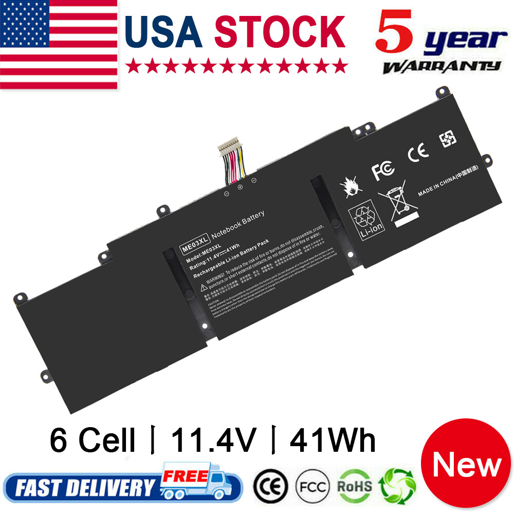 Battery For HP Stream 11-d010nr 11-d010wm Notebook ME03XL 787521-005 787089-421