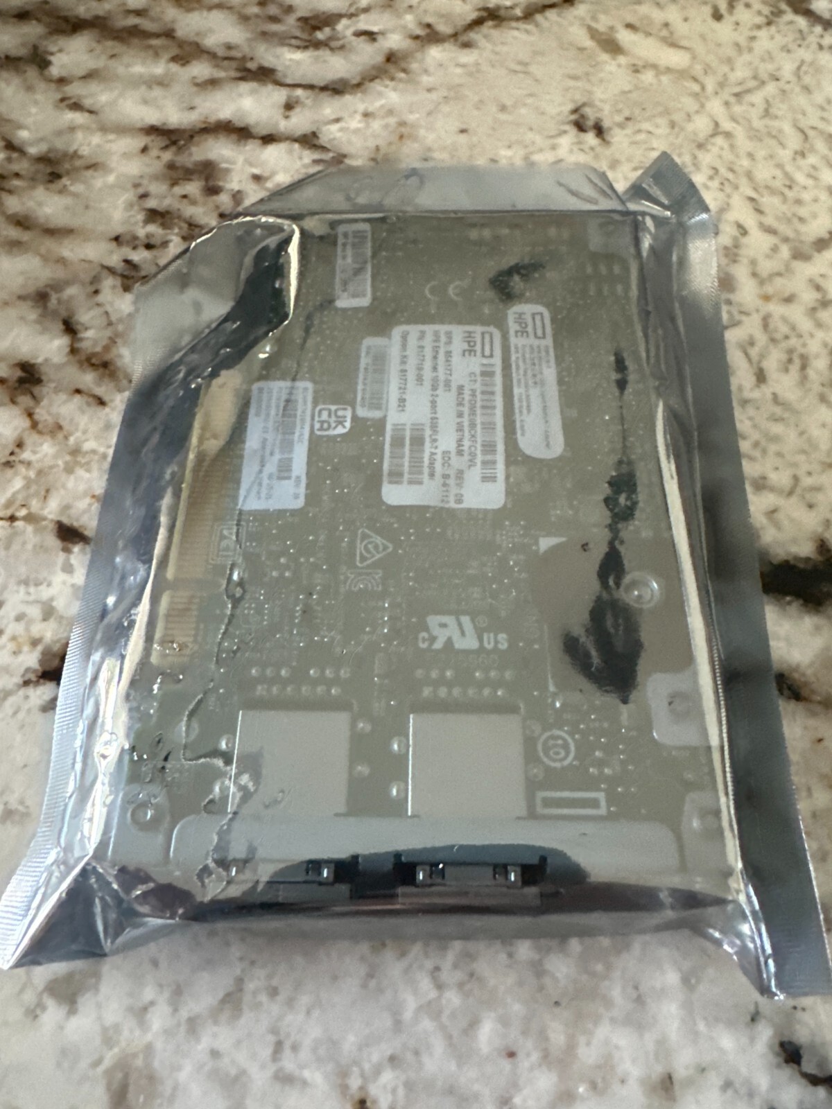 HPE 854177-001 2GB 535FLR-T 2-Port RJ-45 PCIe FlexibleLOM Network Adapter Card