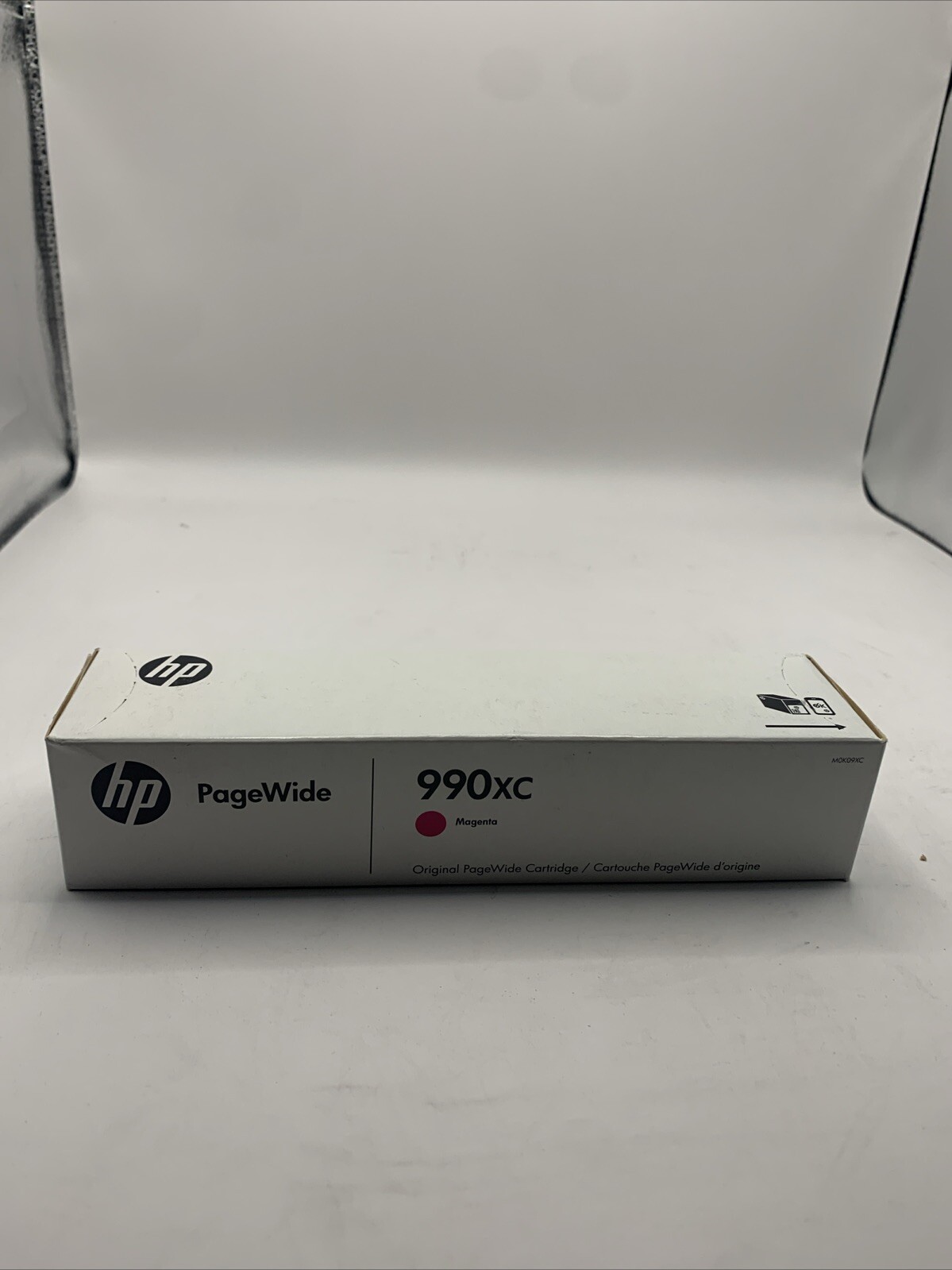 NIB Genuine HP 990XC Magenta PageWide Cartridge Box M0K09XC
