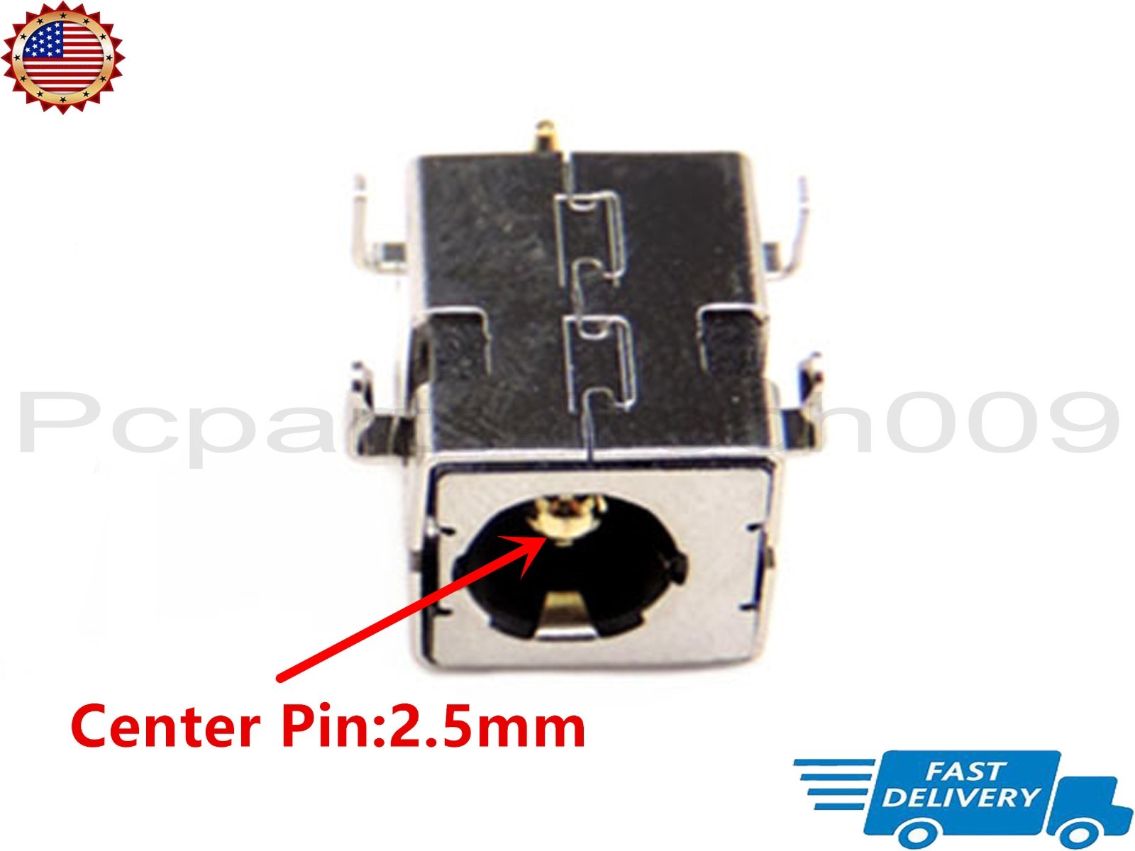 2X /pcs Lot for Autel MaxiCOM MK908 MK908PRO II DC IN Power Jack Charging Port