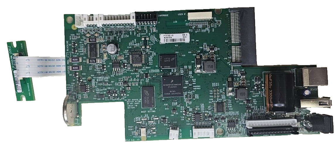 Zebra ZD621 Thermal Printer  P1112640-014 Main Logic Control Circuit Board PCB
