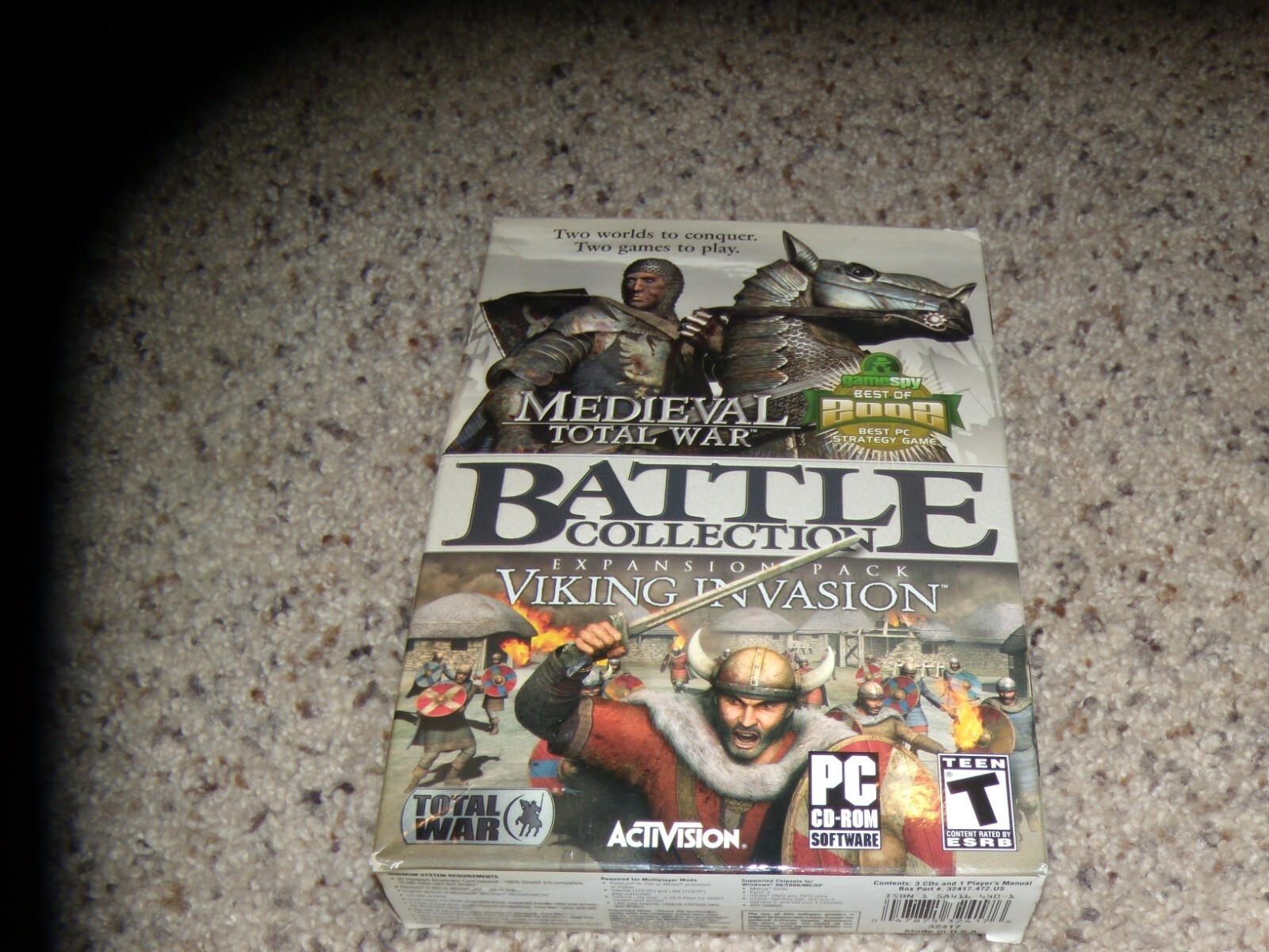 Medieval Total War Battle Collection (PC, 2003) New and Sealed Game