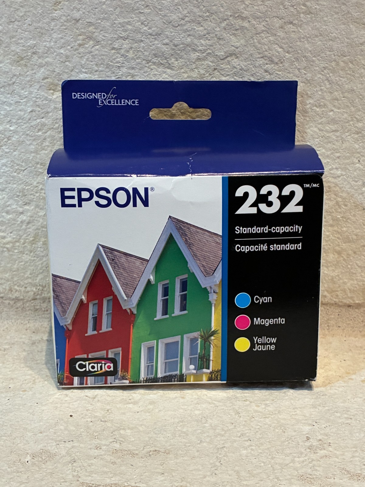 Genuine Epson 232 Color Ink Cartridges T232120-BCS OEM Exp 06/2029 NEW
