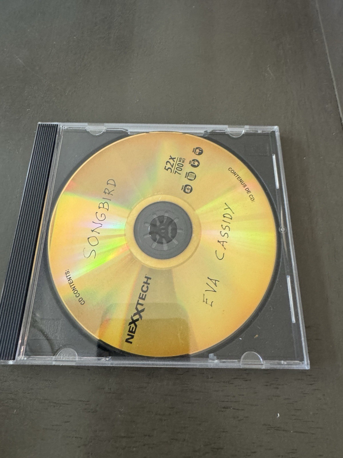 Nexxtech CD-R 700MB 52x Recordable Disc, Standard Jewel Case