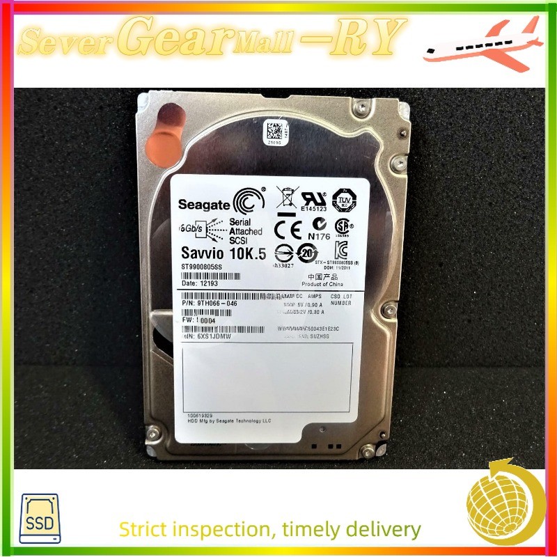 New ST9900805SS FOR Seagate 9TH066 900GB 10K RPM 6Gb/s 2.5"SAS HDD Hard Drive