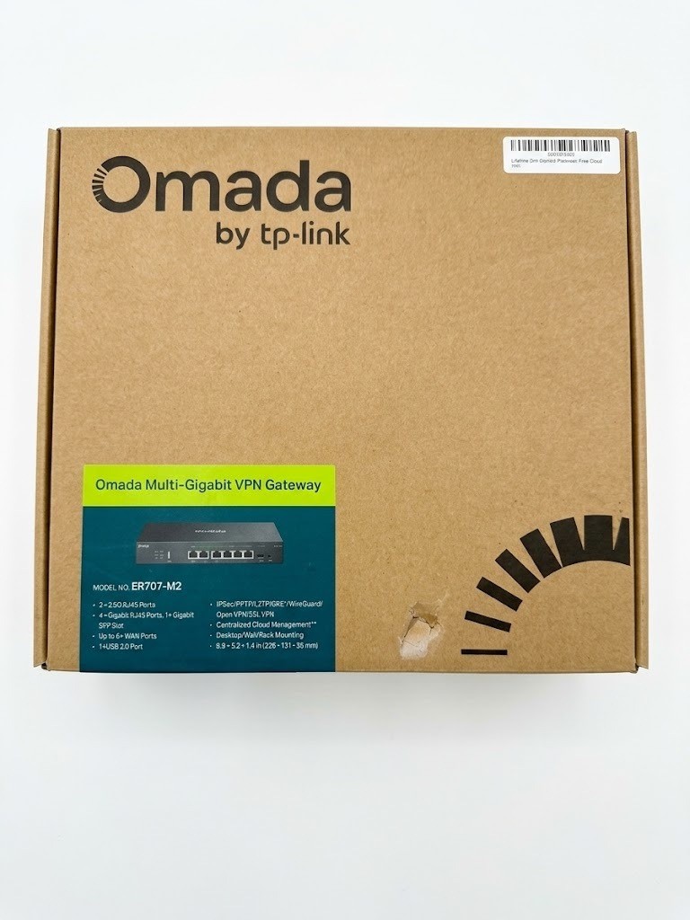 TP Link Omada Multi-Gigabit VPN Router: ER707-M2