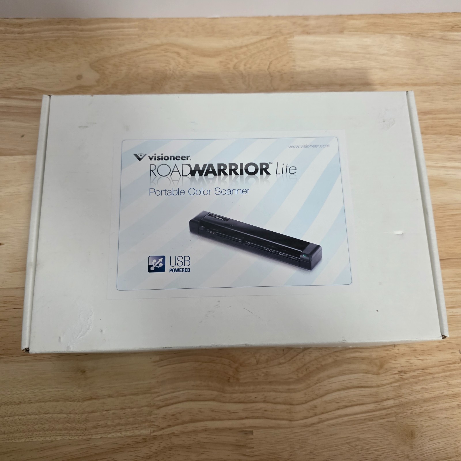 Visioneer RoadWarrior Lite USB Powered Portable Color Scanner